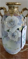 NIppon painted vase 11 1/4 in tall