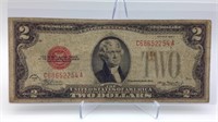 1928D Red Seal $2 Bill