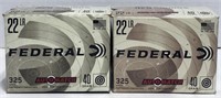 (CG) Federal 22LR Rimfire Cartridges, 40 Grain,