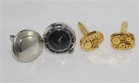 Two various sets of cufflinks
