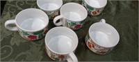 6 1970's Cisco Soup Cups