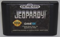 Vintage Sega Genesis Jeopardy! Game