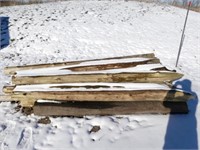 APPROX 25 CEDAR POSTS AND STAKES