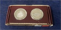 Set Of (2) Milton Hershey Commemorative Coins  (1