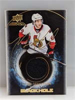 2016-17 UD Blackhole Mike Hoffman Gold Auto #BH-MH