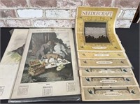 BOX LOT: 6 VINTAGE COPIES OF NEEDLECRAFT