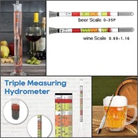 Home Wine/Beer Liquid Hydrometer Baume Meter