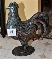 20" T Metal Rooster - Cool!