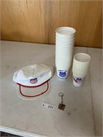 Union Pacific Hat, Cups, Key Chain