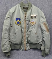 Vietnam War Named 1950s MA-1 Flight Jacket 8th TFS