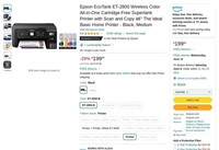 OF3421  Epson EcoTank ET-2800 Wireless Printer