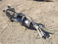 Vicsec Mini Excavator Drill Attachment