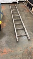 Vintage Wood 10 Foot Ladder