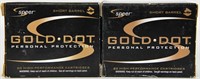 40 Rounds Speer Gold Dot 40 S&W Ammunition