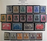 GERMANY MINT/USED AVE-VF LH/NH