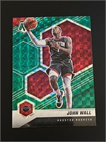 John Wall Green Prizm Card