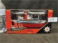 TEXACO "THE AMERICAN" DIE CAST TUGBOAT COIN BANK
