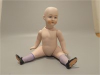 Antique Doll All Bisque Jointed Arms