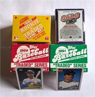 4 Traded/Update Sets 1989 Griffey RC 1991 UD 1990