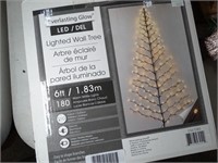 Unused LED Wall Tree 6Ft Tall