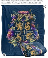MSRP $18 Harry Potter Throw Blanket
