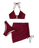 Size (L) Bikini sets for women Ring linked