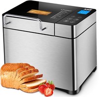 KBS 17-in-1 2LB Stainless Steel Bread Maker