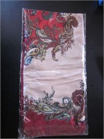 133-167 scarf rose gold, paisley,