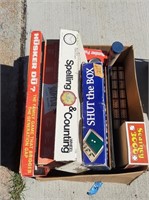 box of old games