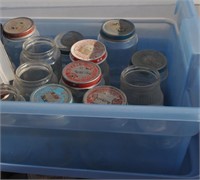 box of baby food jars
