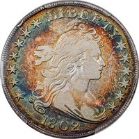 $1 1802/1 PCGS VF25