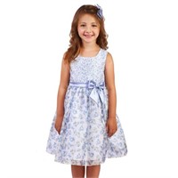 Jona Michelle Toddler's 4T Short Sleeve Dress,