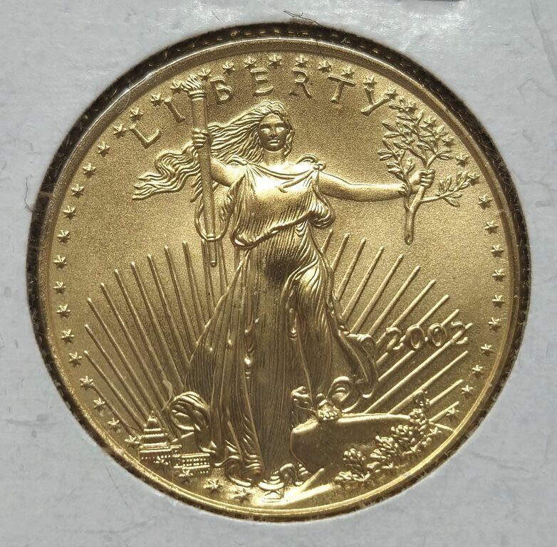 2002 Quarter Ounce Gold Eagle