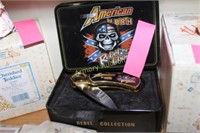 AMERICAN BY BIRTH COLLECTOR KNIFE IN BOX