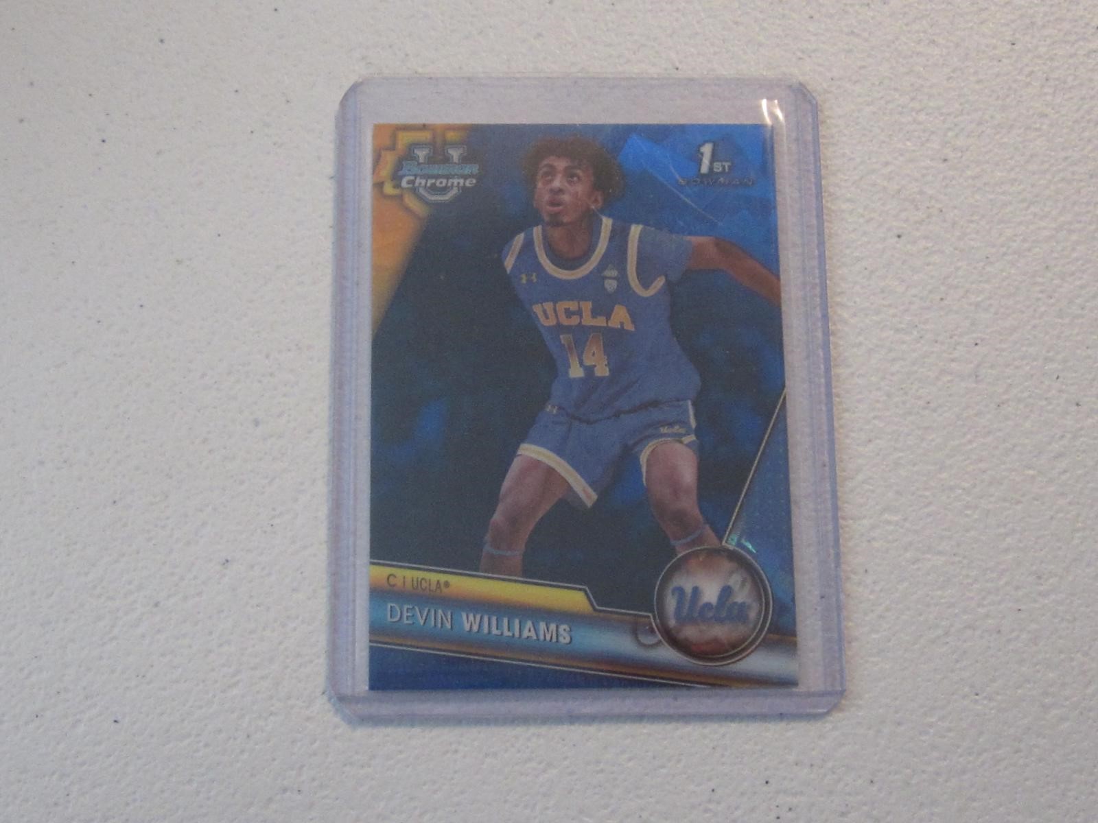 2024 BOWMAN U CHROME DEVIN WILLIAMS SAPPHIRE