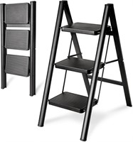 Step Ladder 3 Step Folding  Heavy Duty 330 Lbs