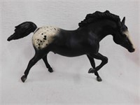 Breyer Appaloosa Running black stallion horse