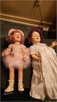 Antique dolls pair 14 inch