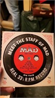 Mad magazine 33 1/3 rpm record