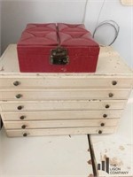 Pair of Vintage Jewelry Boxes
