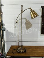 vintage brass floor lamp