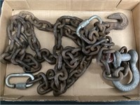 Heavy Chain with End Hook
