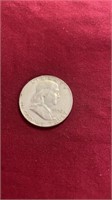 1952 FRANKLIN SILVER HALF DOLLAR