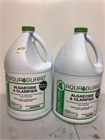 2 Gallons Of AquaGuard Algaecide & Clarifier
