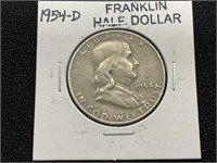 1954D Franklin Half Dollar