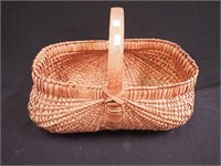 Vintage buttocks basket, 18" long