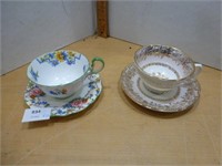 2 Tea Cups - Aynsley / Royal Grafton