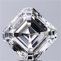 Igi Certified Asscher Cut 4.82ct Vs1 Lab Diamond