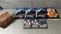 7pc Harry Potter Movie Press Kits w/ Memorabilia