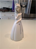 Vintage Porcelain, Porceval girl Figurine. Living